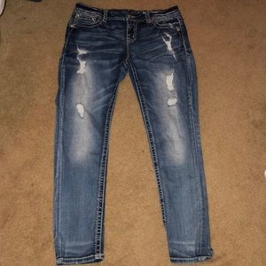MISS ME EASY ANKLE SKINNY STRETCH JEAN